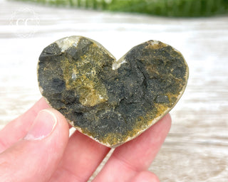 Amethyst Cluster Heart #3