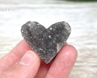 Amethyst Cluster Heart #4