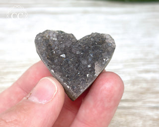 Amethyst Cluster Heart #4