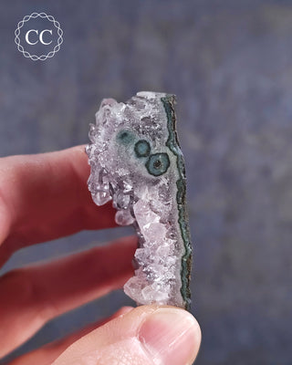 Amethyst Cluster Heart #7