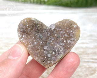 Amethyst Cluster Heart #1