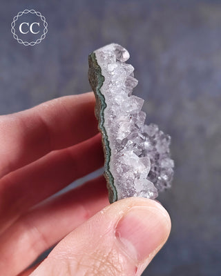 Amethyst Cluster Heart #7
