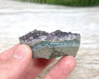 Amethyst Cluster Heart #5