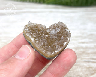 Amethyst Cluster Heart #6