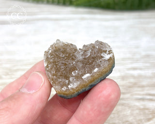 Amethyst Cluster Heart #6