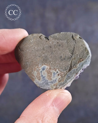 Amethyst Cluster Heart #11