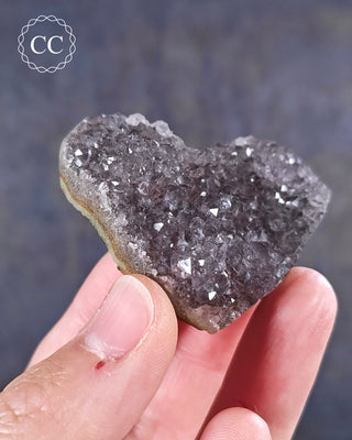 Amethyst Cluster Heart #13