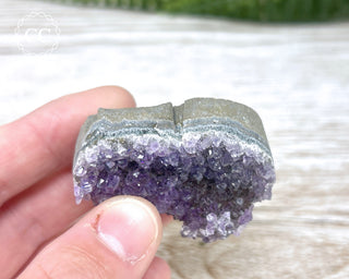 Amethyst Cluster Heart #11