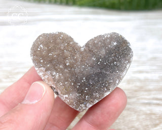 Amethyst Cluster Heart #12