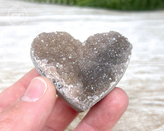 Amethyst Cluster Heart #12