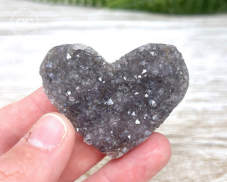 Amethyst Cluster Heart #13