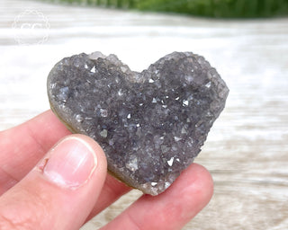 Amethyst Cluster Heart #13