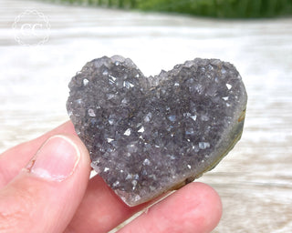Amethyst Cluster Heart #13