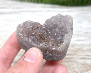 Amethyst Cluster Heart #14