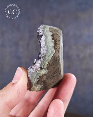 Amethyst Cluster Heart #29
