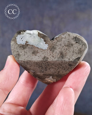 Amethyst Cluster Heart #29
