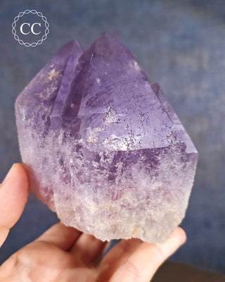 Amethyst point from Brazil with multiple terminations and a gorgeous purple colour
