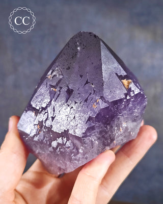 Amethyst point from Brazil with multiple terminations and a gorgeous purple colour