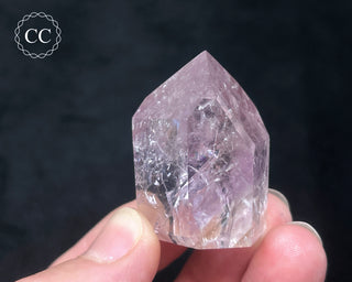 UV Amethyst Tower (Powellite) #1