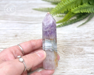 Amethyst with Agate Tower #1