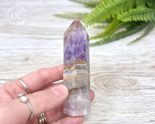 Amethyst with Agate Tower #2