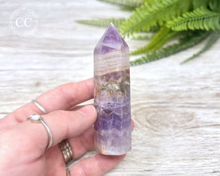 Amethyst with Agate Tower #3