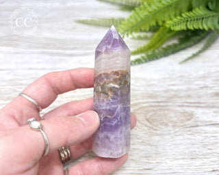 Amethyst with Agate Tower #3