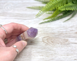 Amethyst with Agate Tower #3