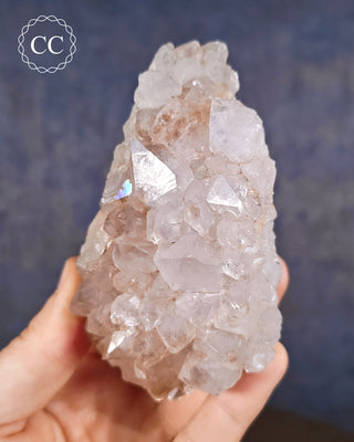 Anandalite - Aurora Quartz Cluster #1
