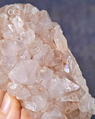 Anandalite - Aurora Quartz Cluster #1