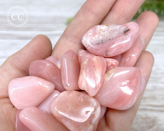 Andean Pink Opal Tumbled Crystal