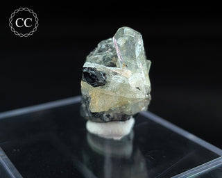 Aquamarine & Black Tourmaline - Namibia #2