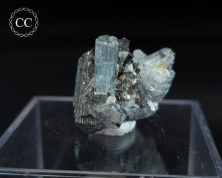 Aquamarine & Black Tourmaline - Namibia #3