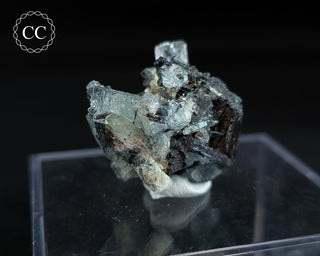 Aquamarine & Black Tourmaline - Namibia #3