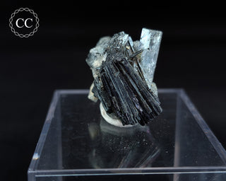 Aquamarine & Black Tourmaline - Namibia #3
