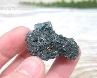 Aquamarine & Black Tourmaline - Namibia #8