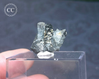 Aquamarine & Black Tourmaline - Namibia #3
