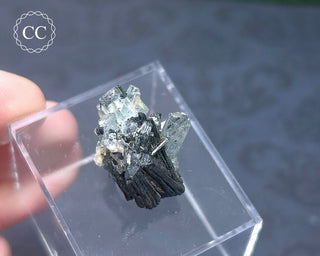 Aquamarine & Black Tourmaline - Namibia #3