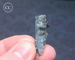 Aquamarine & Black Tourmaline - Namibia #5