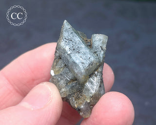 Aquamarine & Black Tourmaline - Namibia #7