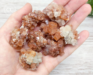 Small Aragonite Sputnik raw crystals