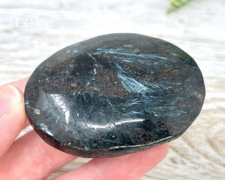 Arfvedsonite Chunky Palm Stone #2