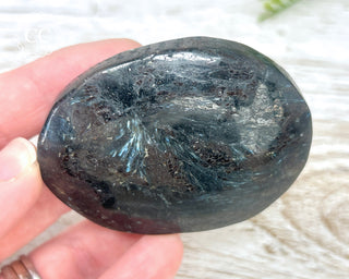 Arfvedsonite Chunky Palm Stone #2