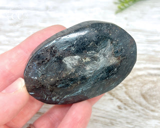 Arfvedsonite Chunky Palm Stone #4