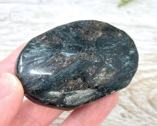 Arfvedsonite Chunky Palm Stone #1