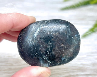 Arfvedsonite Chunky Palm Stone #2