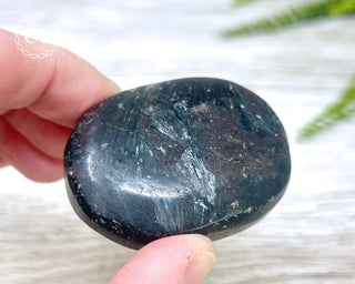 Arfvedsonite Chunky Palm Stone #2