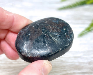 Arfvedsonite Chunky Palm Stone #2
