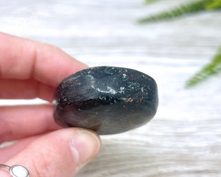 Arfvedsonite Chunky Palm Stone #2