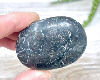 Arfvedsonite Chunky Palm Stone #1